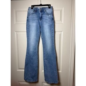 Risen Jeans Women's Light Wash Bootcut Jeans 1/25